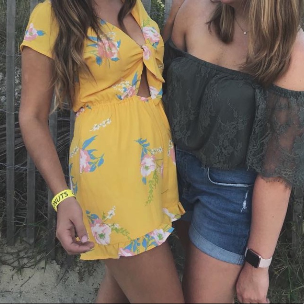 Floral Romper